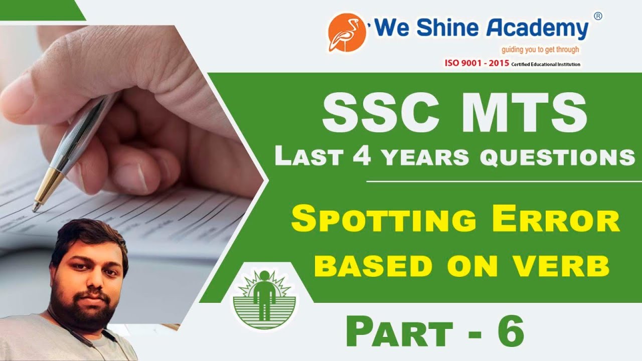 Verp Session Verb Practice Session Part 6 | Complete English Grammar | SSC MTS, CGL ...