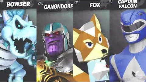 Smash Mods Ultimate: All Blue Boys Mega Battle