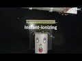 Ref:FQ_HDge_VaQ An ionizer demonstrating amazing instant-ionizing (static removal with bar trinc)