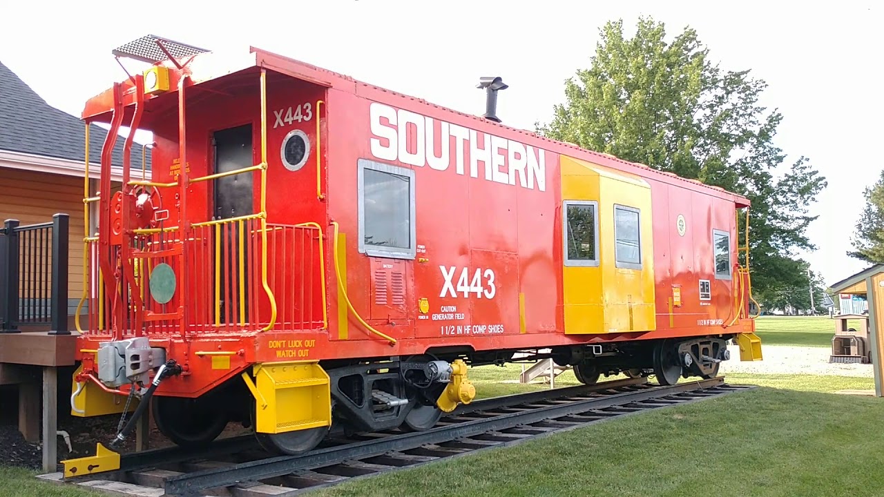 Erlanger Kentucky Train Station and Southern Caboose YouTube