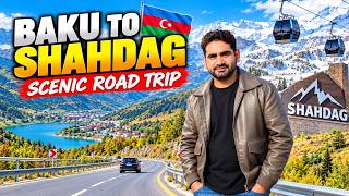 Baku to Shahdag Azerbaijan 🇦🇿 | Amazing Mountain Views & Beautiful Road Trip