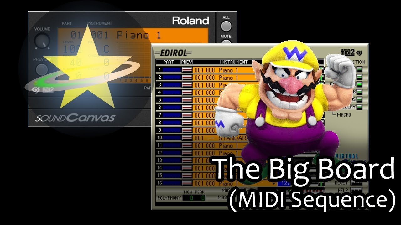 Wario Land 4 - The Big Board (Sequence)