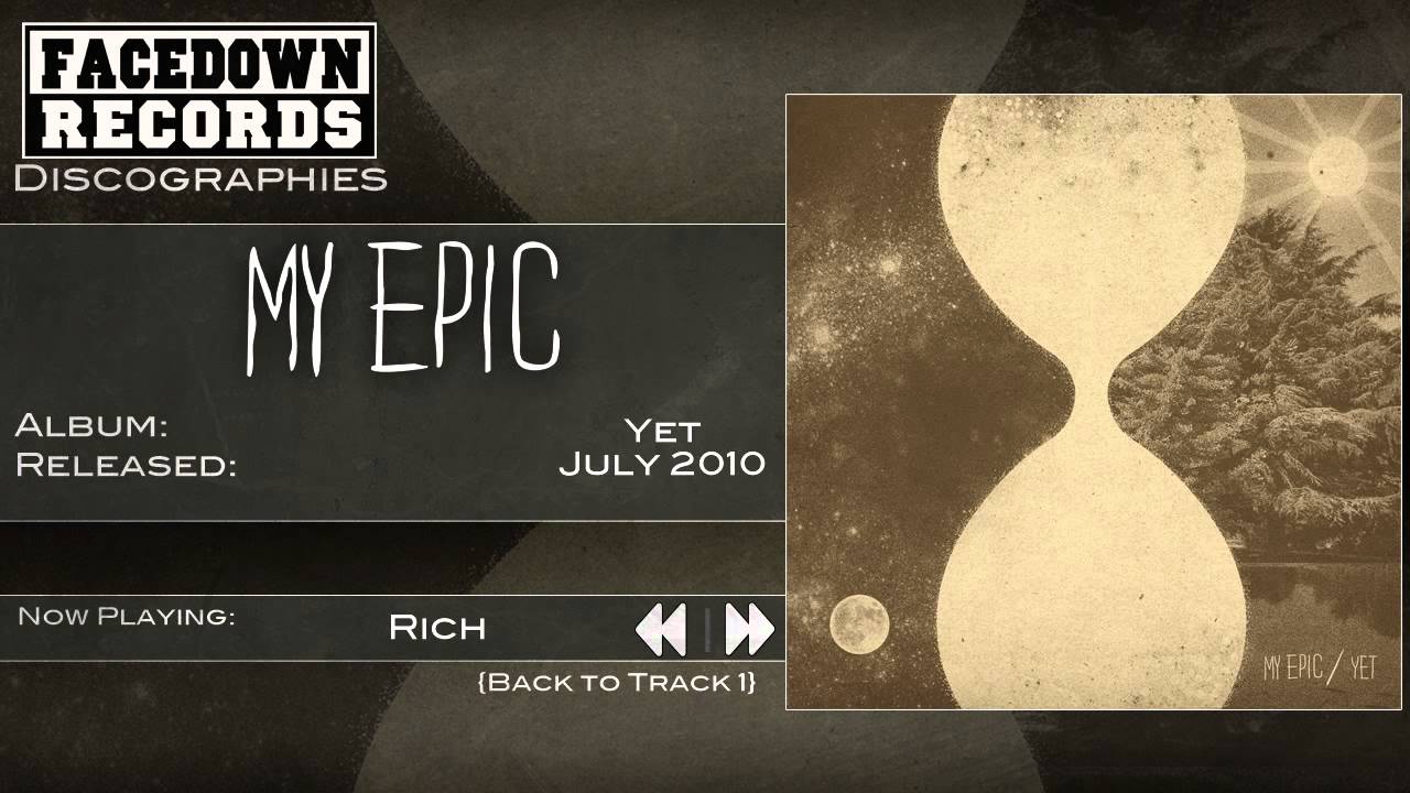 Watch My Epic - Yet - Rich on YouTube Watch My Epic - Yet - Rich on YouTube