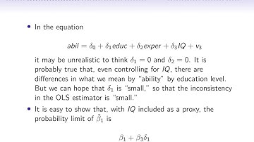 9.2 Example of using a proxy variable