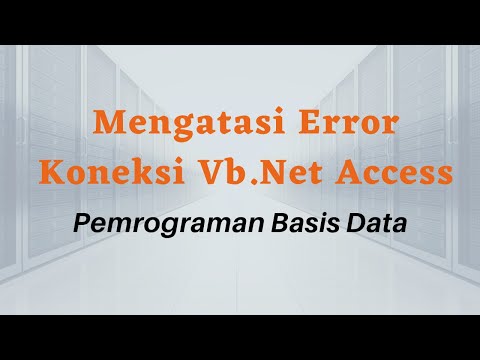 Mengatasi Error Provider
