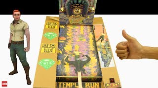 How to Make Temple Run 2 from Cardboard - Temple Run 2 In Real Life
