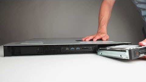 Installation tutorial: AXIS Camera Station S1116 Racked Recorder - install an additional hard disk