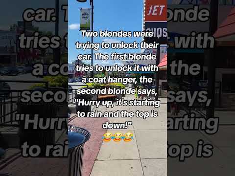 Two Blondes #funny