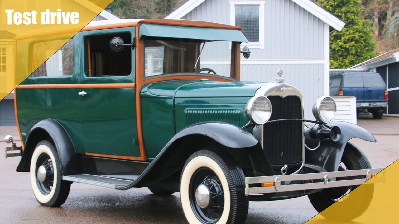 15617 Ford Model A Wagon — 1930 YouTube