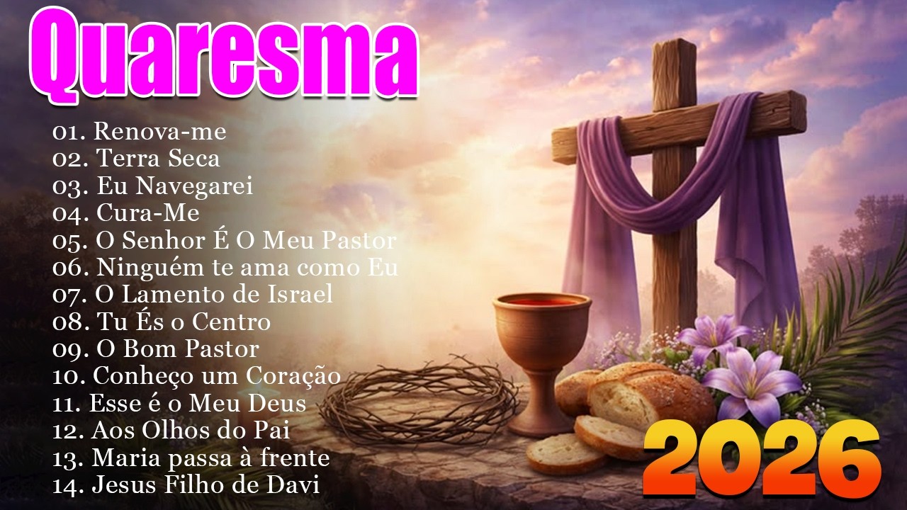 ✝️ Quaresma com Deus | Louvores Católicos para Rezar com o Coração [ CONFIE NO SENHOR ]
