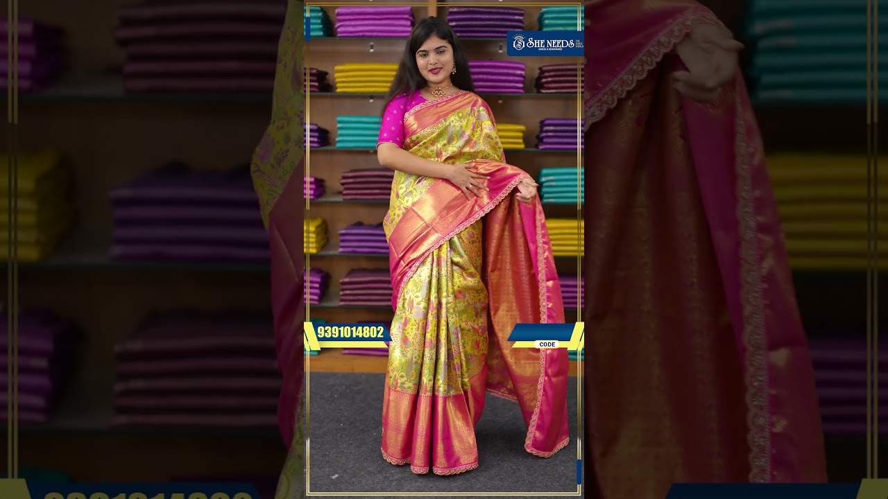 Kanchi Pattu Sarees | She Needs Saree World 