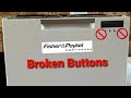 F&amp;P Dishwasher - How To Replace the Button Support for less than $1!