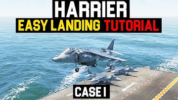 DCS 2020 | HARRIER EASY CARRIER LANDING [TUTORIAL]