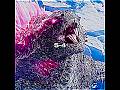 Godzilla Evolved vs EX Gomora #godzilla #battle #edit