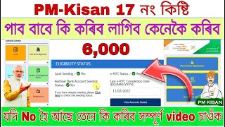 Pm Kisan Yojana New Update / Pm Kisan 17th Installment Date 2024 Assam / How To Kyc Pm Kisan