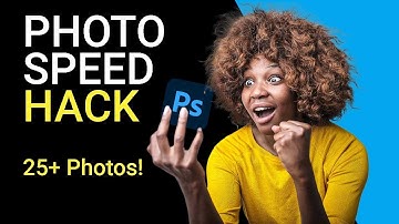 Batch Save for Web 25+ Photos — Photoshop Fast! 🚀