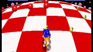 Sonic the Hedgehog 3 - Sega Genesis - fourth emerald and a perfect score (all rings collected) - User video