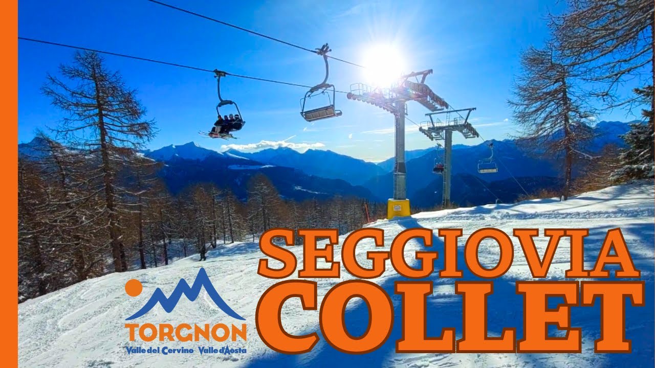 Pista Collet a Torgnon: la seggiovia e la discesa con gli sci 🚡✨