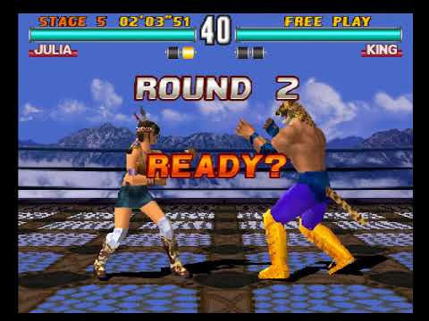 Tekken 3 ( PS1 ) - Julia - Arcade Mode - Arranged Music ( Apr 2, 2018 )