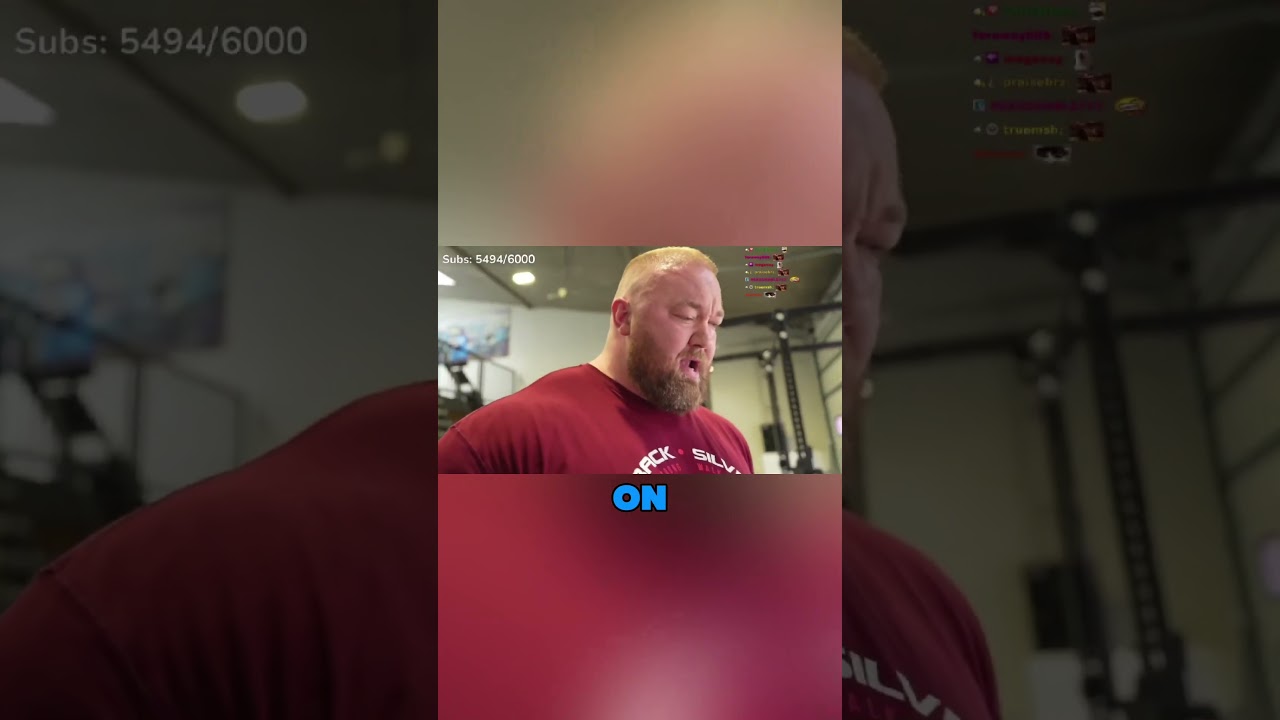 The Mountain from Game of Thrones helps Cinna hit a new PR of deadlifting 228 lbs 