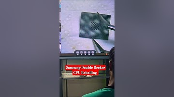 Samsung Double Decker CPU Reballing #mobilerepairing #repairing #mobilerepaircourse #repair