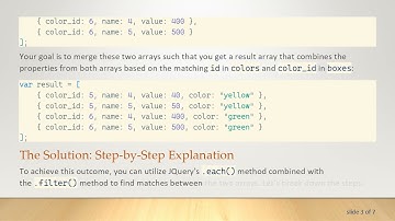 How to Inner Join Two Arrays with Objects in JavaScript or jQuery
