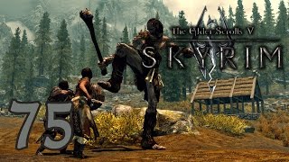SKYRIM (#75) - POLOWANIE NA GIGANTA I LATAJĄCA AELA :D - Gameplay PL / Zagrajmy w screenshot 2