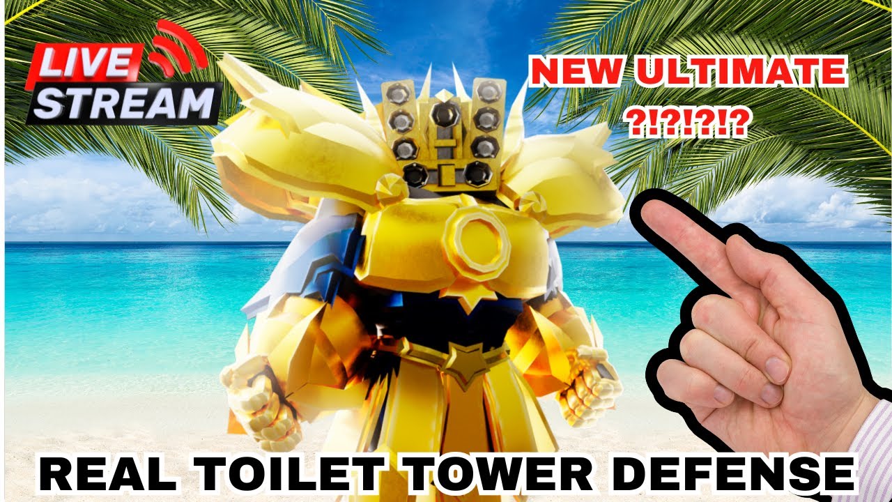 REAL TOILET TOWER DEFENSE LIVE | GIVEAWAYS |  FOOD CRATE UPDATE!!!