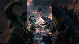 Part 2 : Hulk vs Godzilla Final Match ⚡ Epic Battle #hulk #marvel #avengers