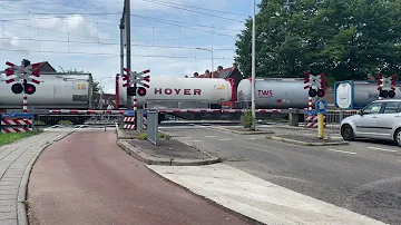 Spoorwegovergang Almelo de Riet // Dutch railroad crossing