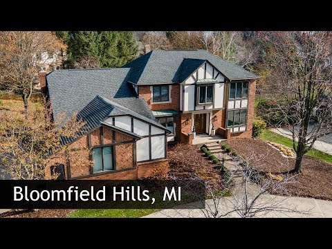 2765 Bloomfield Crossing, Bloomfield Hills, MI home video tour