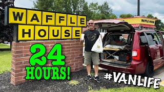 Living at Waffle House for 24 Hours • Stealth Camping