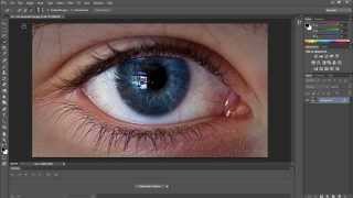 Photoshop CS6 : How To Enhance Your Eye Color screenshot 1