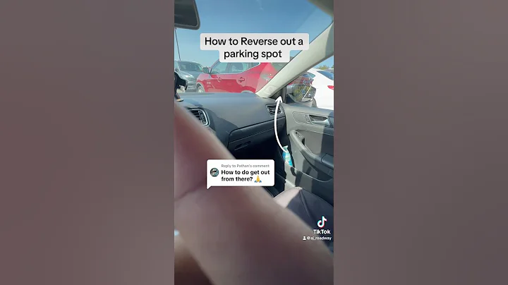 How to reverse out a parking spot safely #shorts #youtubeshorts #drivinglessons #driving #cars #fyp