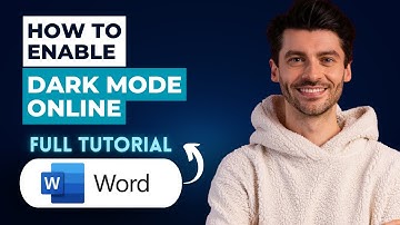 How to Enable Dark Mode in Microsoft Word Online [2025 Guide]
