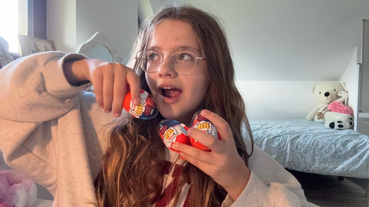 Otwieram Kinder jajka niespodzianki z stranger things