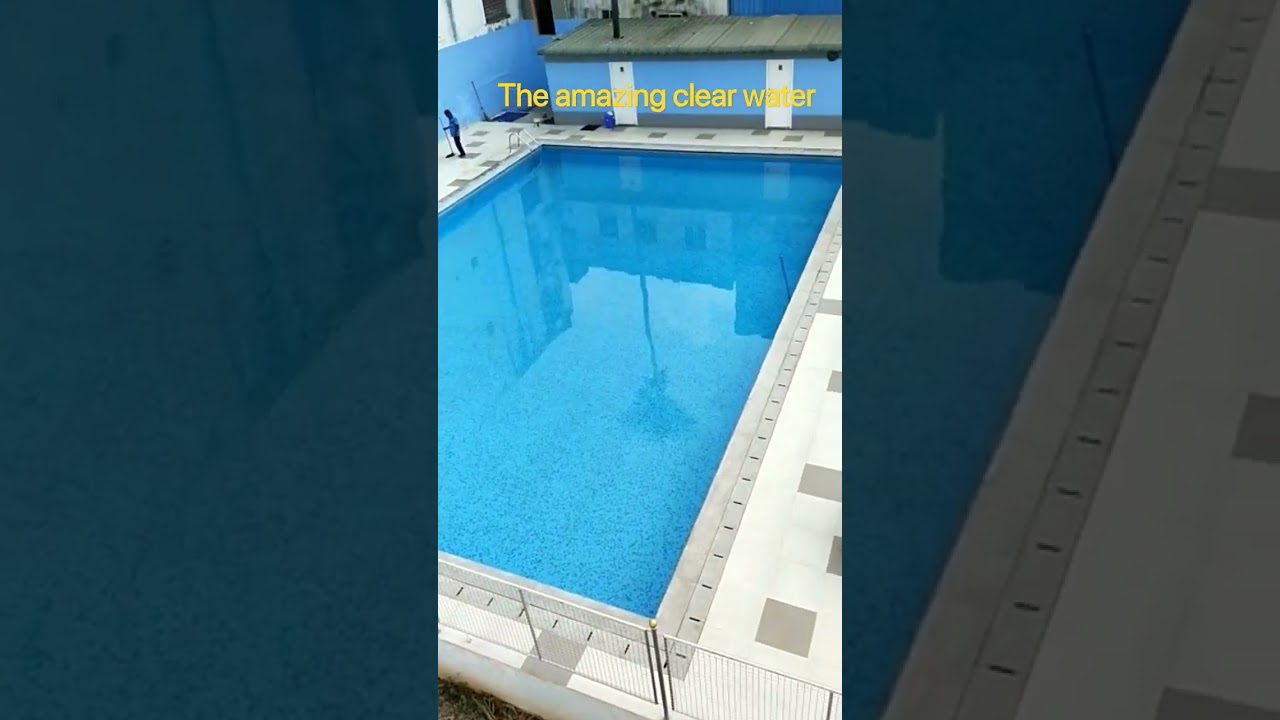 Amazing Clean water of swimming pool perfect clean