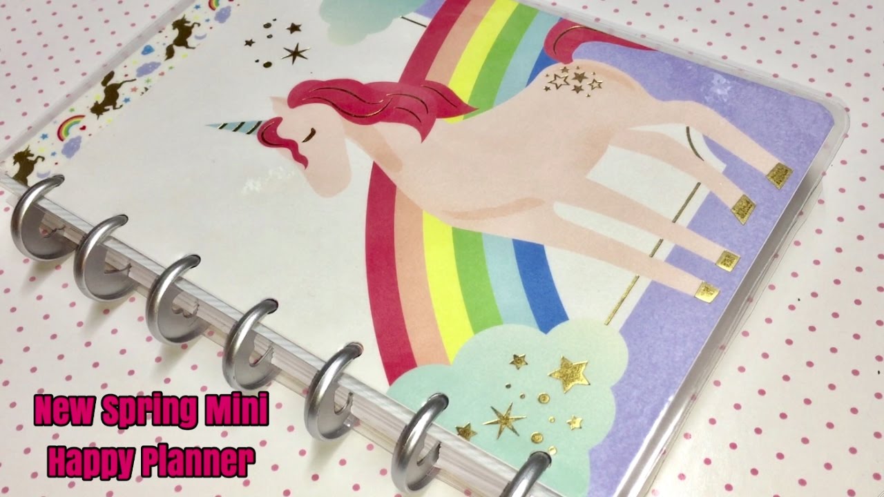 New Spring Launch Happy Planner / MINI UNDATED | I'm A Cool Mom
