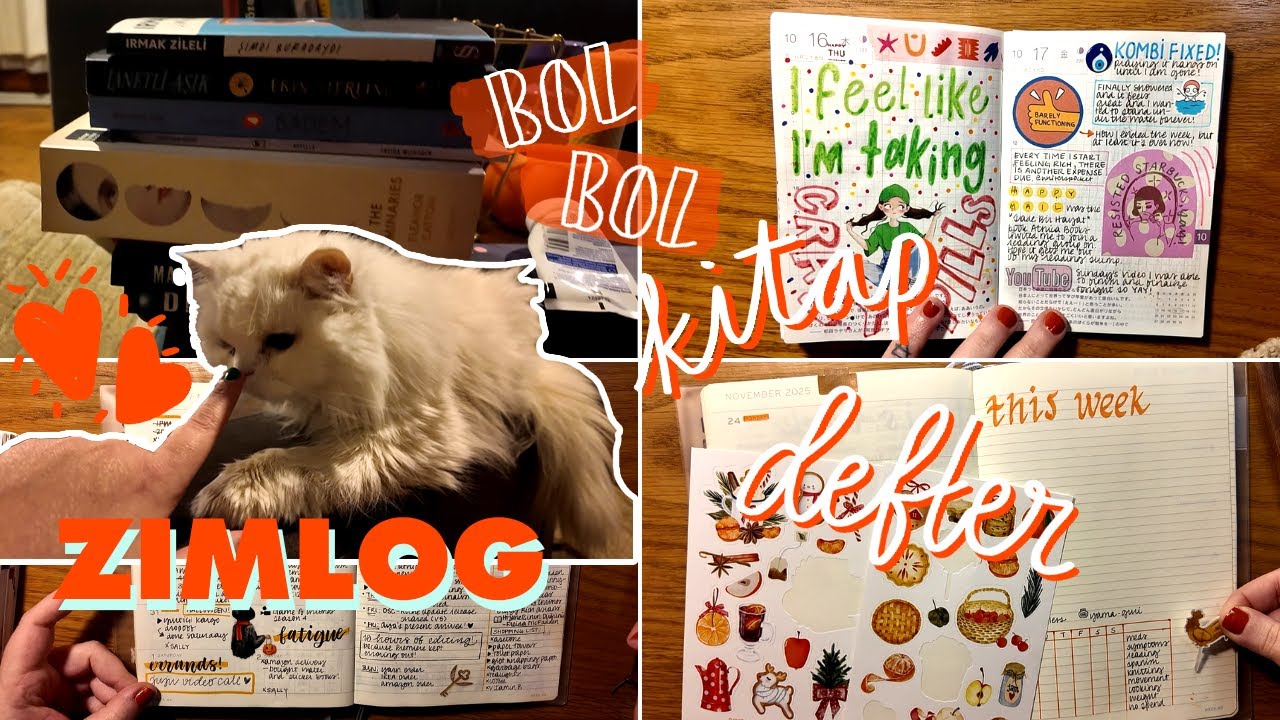 Okuduklarım (9 kitap) | Kitap Alışverişi | Ajanda ve Hobonichi Sayfaları | Haftalık Planlama