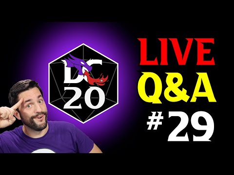 DC20 Alpha Q&A #29