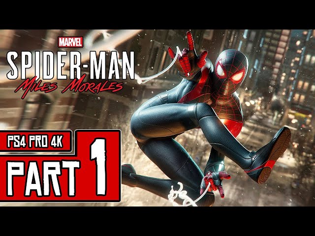 O INICIO DO NOVO JOGO DO HOMEM ARANHA! - Spider-Man Miles Morales ( PS4 PRO  ) EP.01 