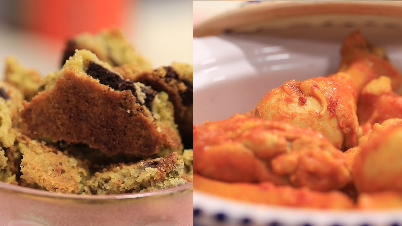 Vermicelle à la vapeur (Dwida Mfawra) , Crumble pistache - Koujinetna Haka EP 43