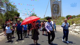 Procesión de Los Angeles a Coatzingo y otras peregrinaciones de la fiesta patronal. Pt. 1 de 2.