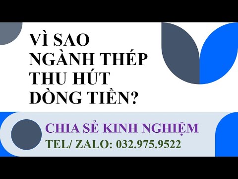 Video VÌ SAO NGÀNH THÉP THU HÚT DÒNG TIỀN TRÊN THỊ TRƯỜNG? - youtube