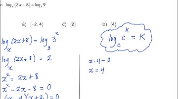 Math 3200 - Ch.8 Sec.8.4 - Solving Logarithmic Equations