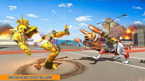 Cheetah Robot Car Transform Game || 3D Unity Best Cheetah Robot Game