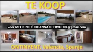 Te koop in Ontinyent Spanje PRACHTIG VRIJSTAAND CHALET 3000m2 grond
