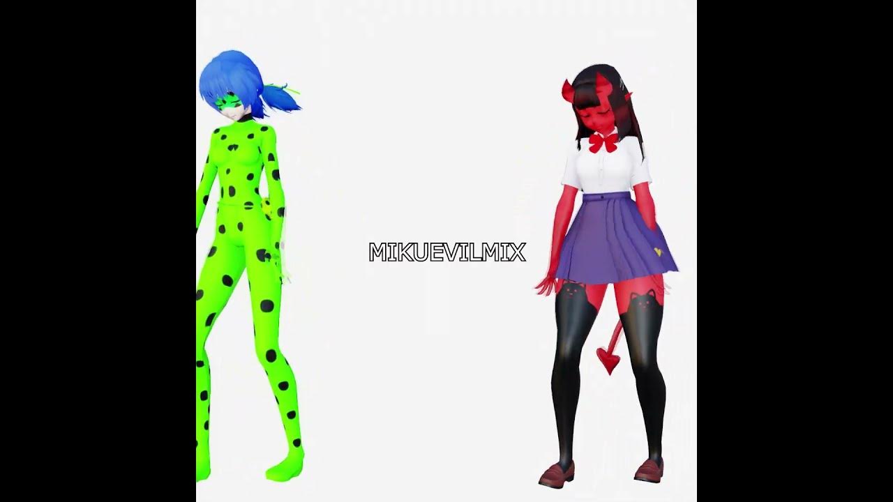 MMD Meru the Succubus X Miraculous I