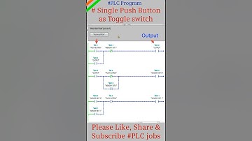 Single Push button as Toggle switch