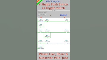 Single Push button as Toggle switch